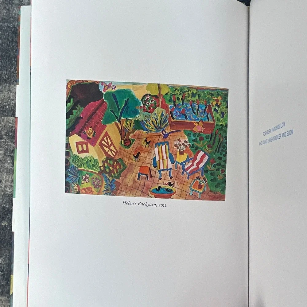 Living Color Natalie Goldberg SIGNED Inscribed Painting Writing Memoir HC